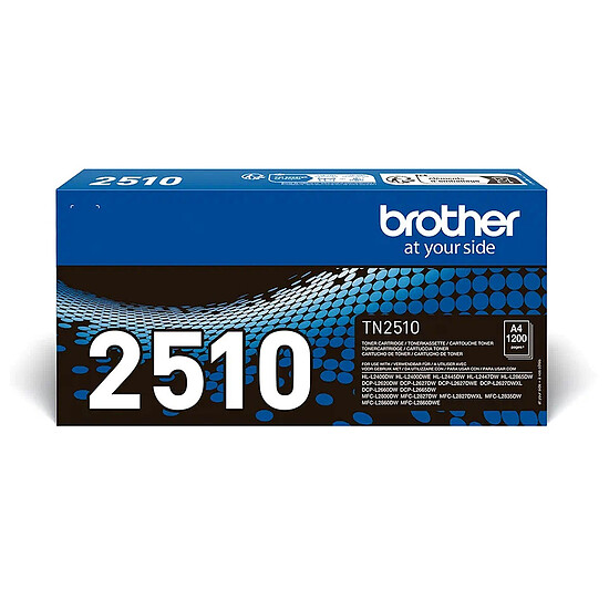 Toner Brother TN-2510 - Noir - Autre vue