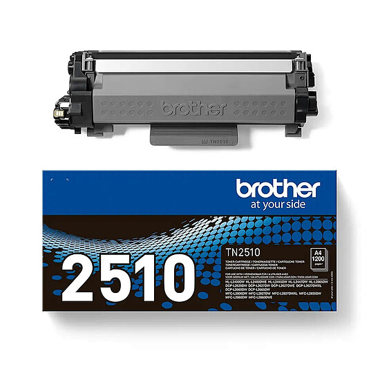 Toner Brother TN-2510 - Noir - Autre vue