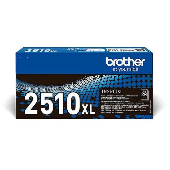 Toner Brother TN-2510XL - Noir - Autre vue
