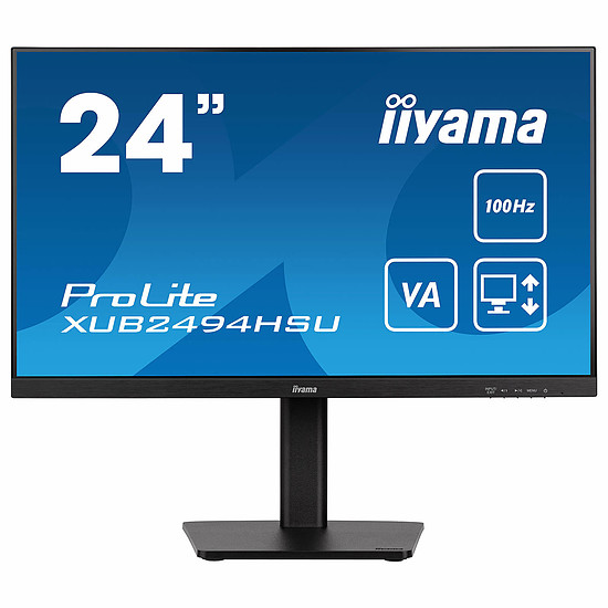 Écran PC Iiyama ProLite XUB2494HSU-B6