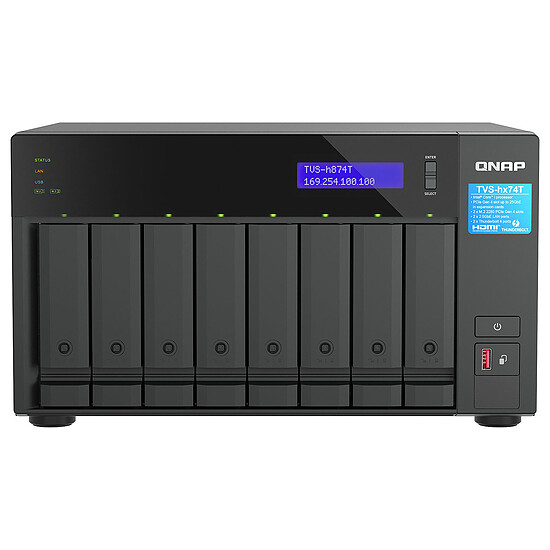 Serveur NAS QNAP TVS-h874T-i7-32G - Autre vue