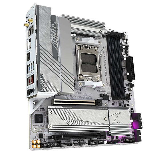 Carte mère Gigabyte B650M AORUS ELITE AX ICE - Autre vue