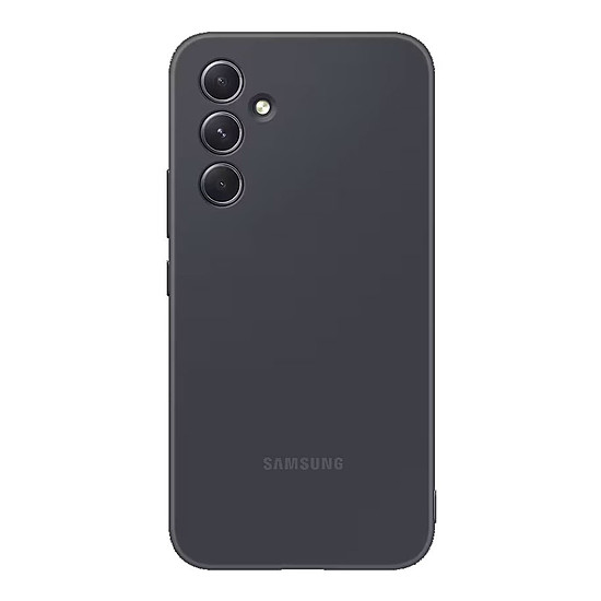 Coque et housse Samsung Coque Silicone Noir - Galaxy A54 5G