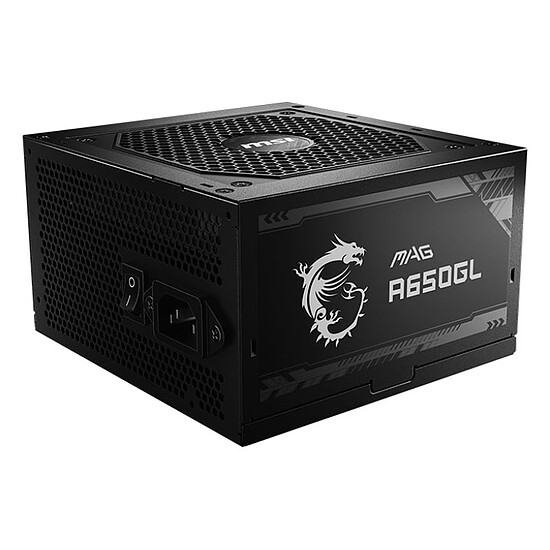 Alimentation PC MSI MAG A650GL - Autre vue