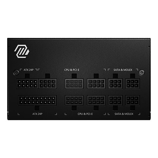 Alimentation PC MSI MAG A650GL - Autre vue