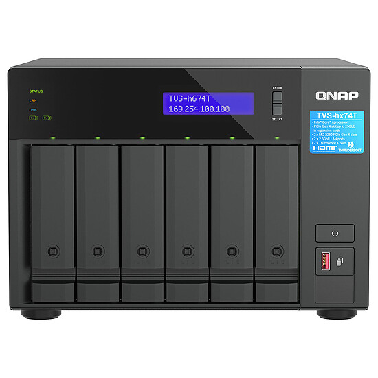Serveur NAS QNAP TVS-h674T-i5-32G - Autre vue