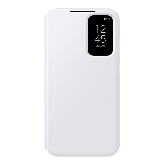 Coque et housse Samsung Étui Smart View Blanc avec porte-carte - Galaxy S23 FE - Autre vue