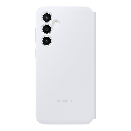 Coque et housse Samsung Étui Smart View Blanc avec porte-carte - Galaxy S23 FE - Autre vue