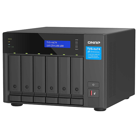 Serveur NAS QNAP TVS-h674-i3-16G - Autre vue