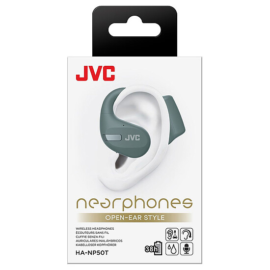 Casque Audio JVC HA-NP50T Vert - Casque sans fil  - Autre vue