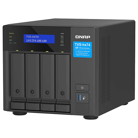 Serveur NAS QNAP TVS-h474-PT-8G - Autre vue