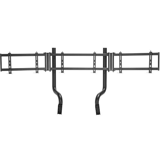Support d'écran simracing OPLITE GTR Monitor Stand - Triple - Autre vue