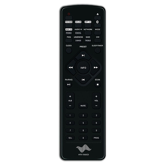 Ampli HiFi Stéréo Taga Harmony HTR-1500CD  Noir  - Autre vue