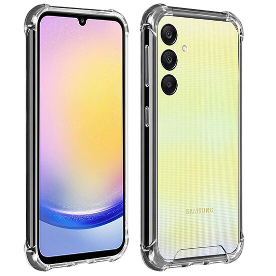 Coque et housse Akashi Coque TPU Angles Renforcés (transparent) - Samsung Galaxy A25