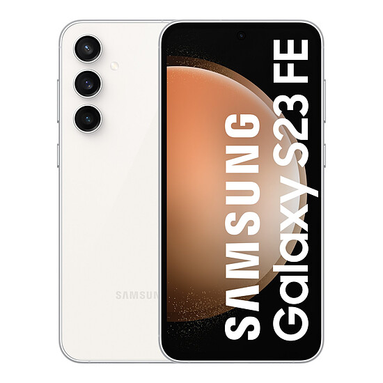 Smartphone reconditionné Samsung Galaxy S23 FE 5G (Creme) - 256 Go - 8 Go · Reconditionné - Autre vue