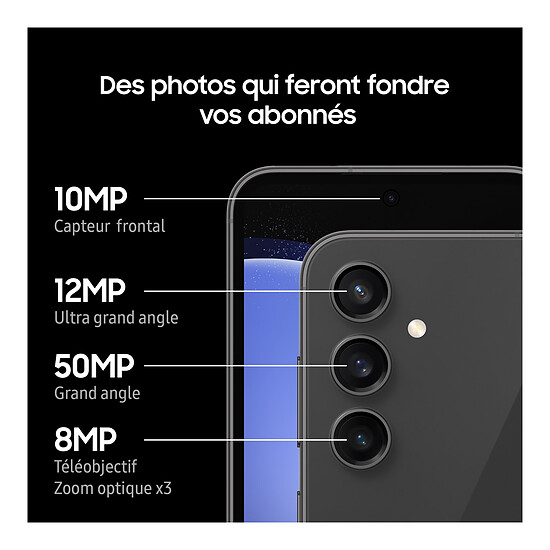 Smartphone reconditionné Samsung Galaxy S23 FE 5G (Creme) - 256 Go - 8 Go · Reconditionné - Autre vue