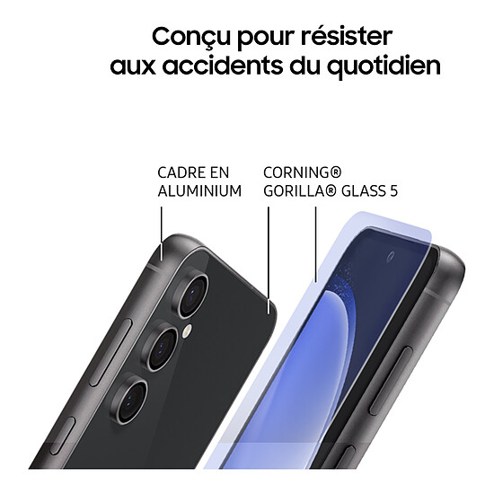 Smartphone reconditionné Samsung Galaxy S23 FE 5G (Graphite) - 256 Go - 8 Go · Reconditionné - Autre vue