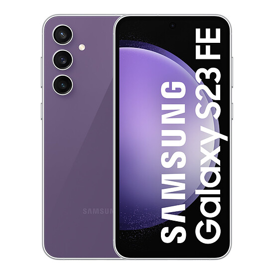 Smartphone reconditionné Samsung Galaxy S23 FE 5G (Violet) - 256 Go - 8 Go · Reconditionné - Autre vue