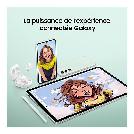 Smartphone reconditionné Samsung Galaxy S23 FE 5G (Violet) - 256 Go - 8 Go · Reconditionné - Autre vue