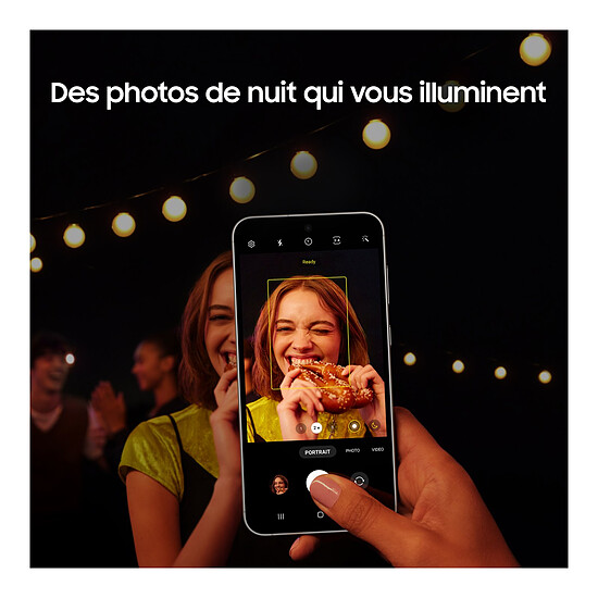 Smartphone reconditionné Samsung Galaxy S23 FE 5G (Violet) - 256 Go - 8 Go · Reconditionné - Autre vue