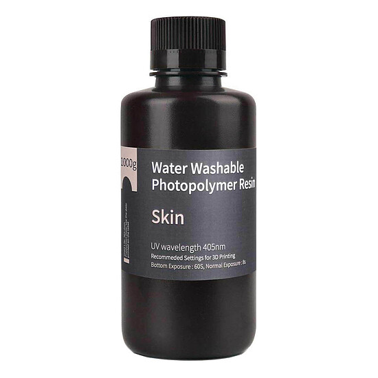 Résine 3D Elegoo Résine LCD Photopolymère Lavable à l'eau Beige - 1 000 g