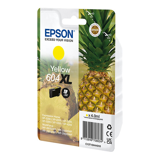 Cartouche d'encre Epson Ananas 604XL Jaune - Autre vue
