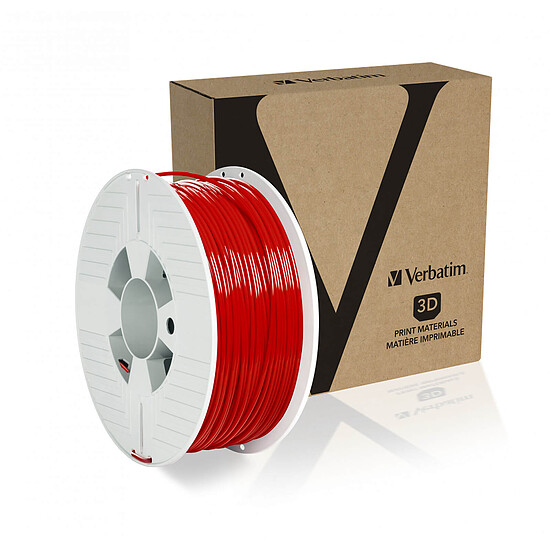Filament 3D Verbatim PLA - Rouge 2.85mm - Autre vue