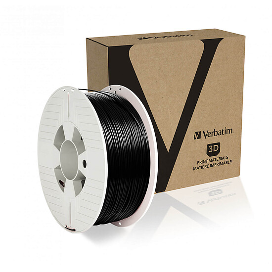 Filament 3D Verbatim PLA - Noir 1.75mm - Autre vue