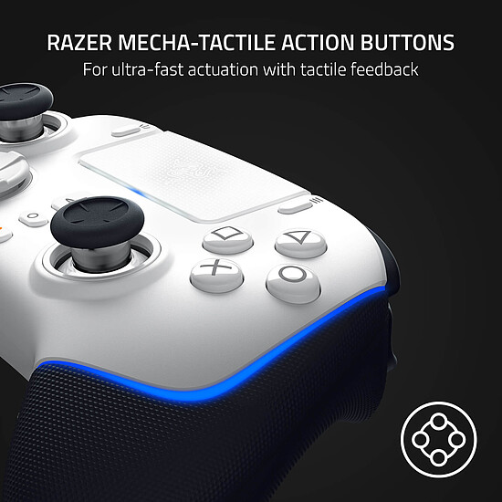 Manette de jeu Razer Wolverine V2 Pro - Blanc - Autre vue