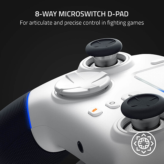 Manette de jeu Razer Wolverine V2 Pro - Blanc - Autre vue