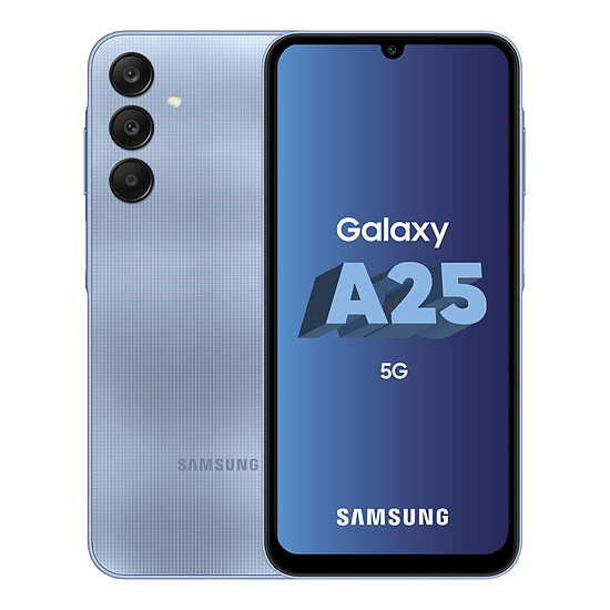 Smartphone reconditionné Samsung Galaxy A25 5G (Bleu) - 128 Go · Reconditionné - Autre vue