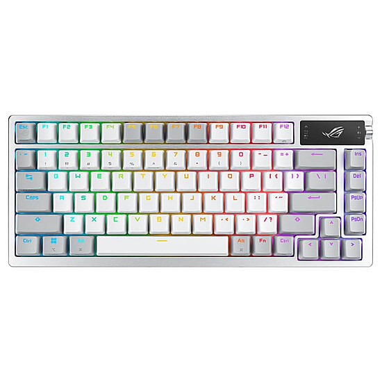Clavier PC Asus ROG Azoth - Blanc - Asus ROG NX Red - Autre vue
