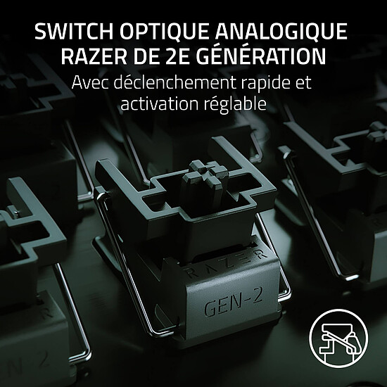 Clavier PC Razer Huntsman V3 Pro TKL - Razer Analog Optical Gen-2 - Autre vue