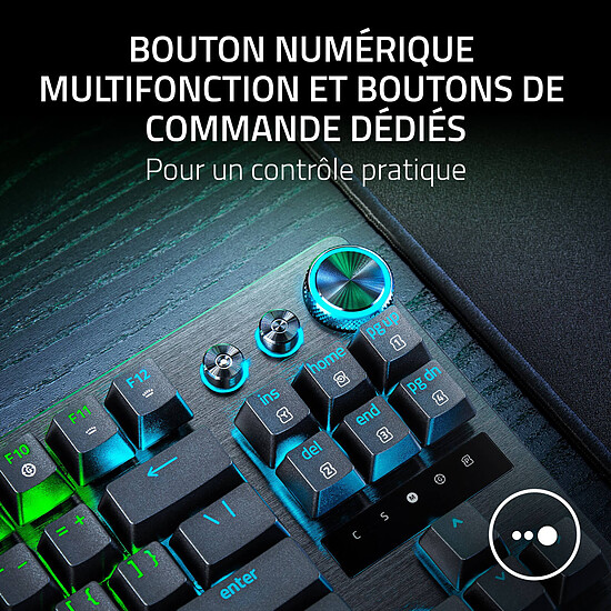 Clavier PC Razer Huntsman V3 Pro TKL - Razer Analog Optical Gen-2 - Autre vue
