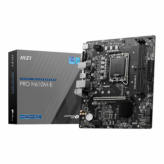 Carte mère MSI PRO H610M-E - Autre vue