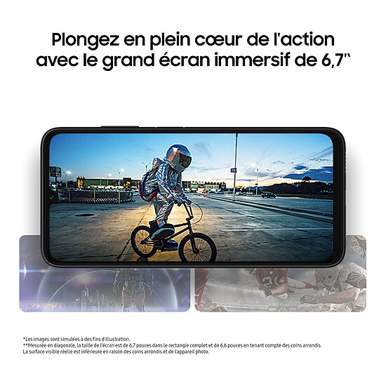 Smartphone reconditionné Samsung Galaxy A05s (Noir) - 64 Go - 4 Go · Reconditionné - Autre vue