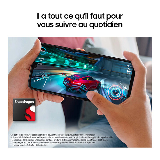 Smartphone reconditionné Samsung Galaxy A05s (Noir) - 64 Go - 4 Go · Reconditionné - Autre vue