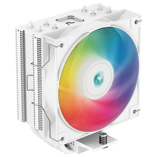 Refroidissement processeur DeepCool AG400 ARGB - Blanc