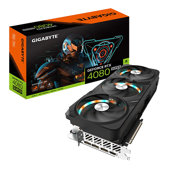 Carte graphique Gigabyte GeForce RTX 4080 SUPER GAMING OC
