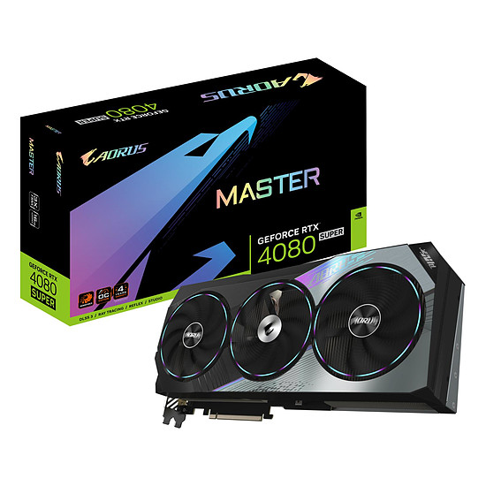 Carte graphique Gigabyte GeForce RTX 4080 SUPER Aorus Master