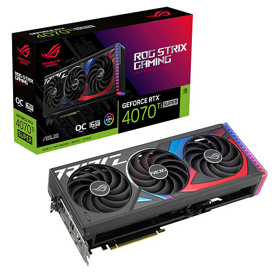 Carte graphique Asus ROG STRIX GeForce RTX 4070 Ti SUPER