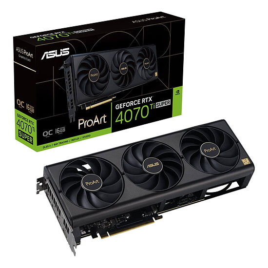 Carte graphique Asus ProArt GeForce RTX 4070 Ti SUPER OC 16G