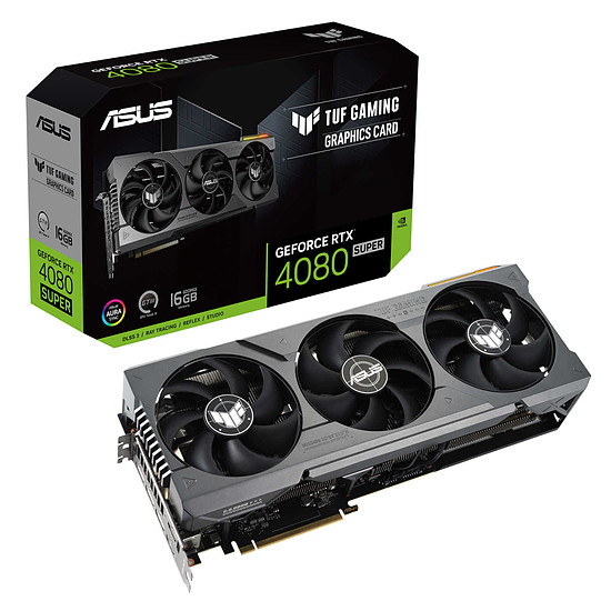 Carte graphique Asus TUF GeForce RTX 4080 SUPER 