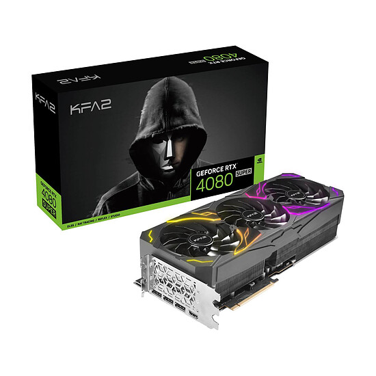 Carte graphique KFA2 GeForce RTX 4080 SUPER SG (1-Click OC)