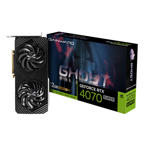 Carte graphique Gainward GeForce RTX 4070 SUPER Ghost OC