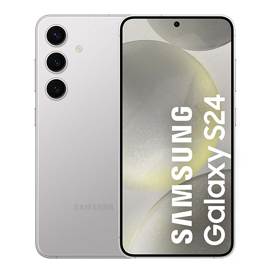 Smartphone reconditionné Samsung Galaxy S24 5G (Argent) - 128 Go · Reconditionné - Autre vue