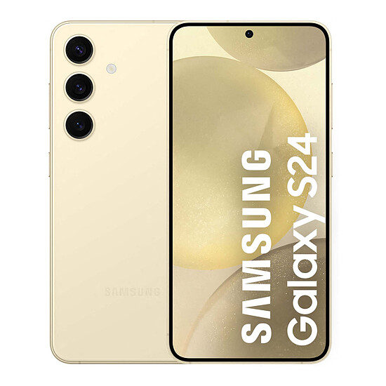 Smartphone reconditionné Samsung Galaxy S24 5G (Creme) - 128 Go · Reconditionné - Autre vue