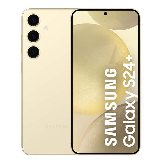 Smartphone reconditionné Samsung Galaxy S24+ 5G (Creme) - 512 Go · Reconditionné - Autre vue