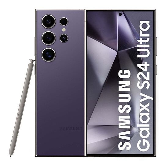 Smartphone reconditionné Samsung Galaxy S24 Ultra 5G (Violet) - 512 Go · Reconditionné - Autre vue