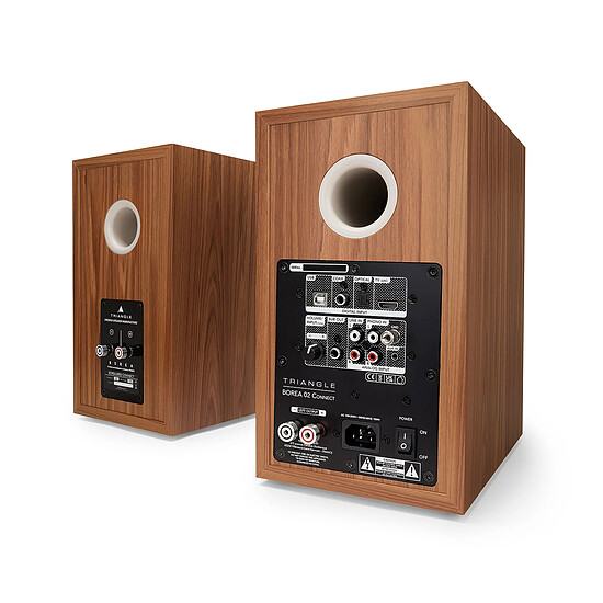 Enceintes HiFi / Home-Cinéma Triangle Borea BR02 Connect  - Chêne - Autre vue